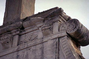Einzelheit von der Profitis Ilias-Kirche, Mournies