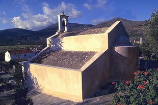 The Byzantine church of Agios Ioannis in Fourni