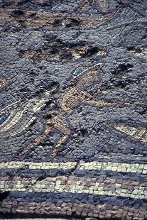 Ψαράς στη Ρωμαϊκή κρήνη στο Λιμένα Χερσονήσου