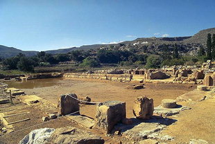 Minoische Palast in Zakros