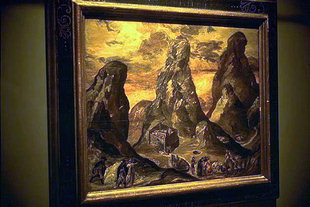 Il Monte Sinai ed il Monastero di Santa Caterina di Dominikos Theotokopoulos (El Greco)