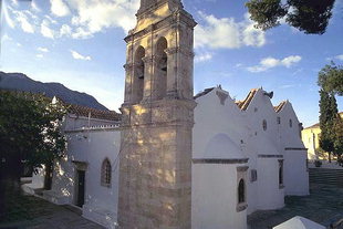 L'église Byzantine de l'église de la Panagia à Arhanes