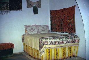 Raum in einem traditionellen kretischen Haus
