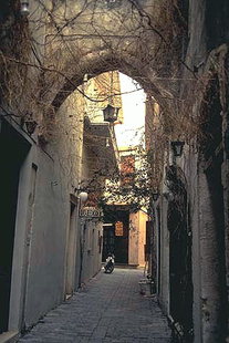 Venetian arch on Vafe St. in Rethimnon