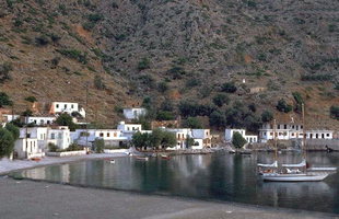 The small village of Loutro