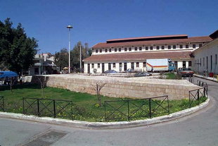 Venetian remains near the Chania market