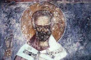Fresko in der Sotiras-Kirche in Kato Viannos