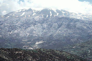 La Vallée d'Amari et le Mont Psiloritis