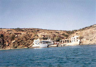 Il porto di Gavdos